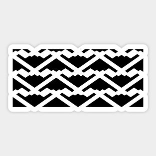 Northrop Grumman B-2 Spirit - Black Pattern Design Sticker